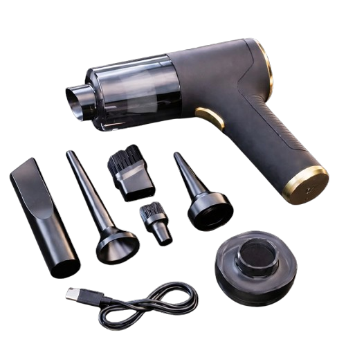 CleanFly - Aspirateur sans fil portable rechargeable USB-C pour voiture bureau maison